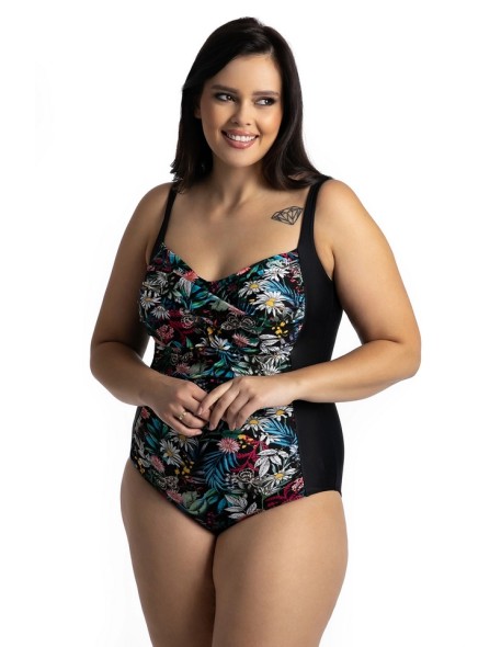 One-piece swimsuit with padded cups 508/37
