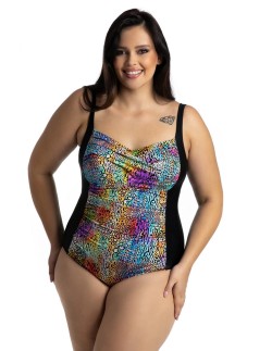 Strój kąpielowy jednoczęściowy wyszczuplający usztywniane...