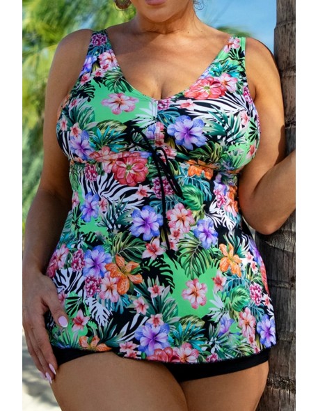 Strój kąpielowy plus size tankini 3/37