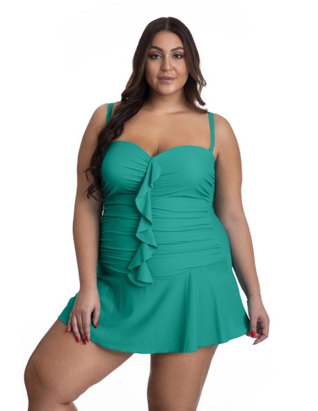 One-piece swimsuit with dress 509/05
