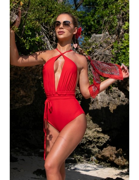 Piece swimsuit wiązany na wiele sposobów 422/02