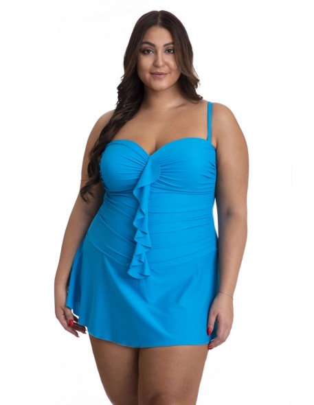 One-piece swimsuit with dress 509/02