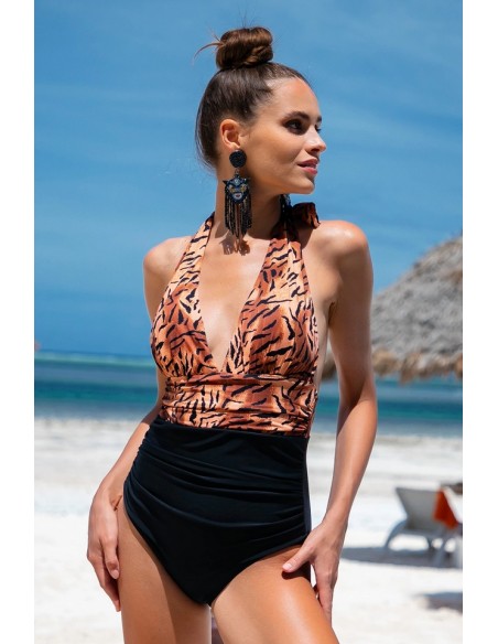 Swimsuit piece wiązany na szyi 436/02
