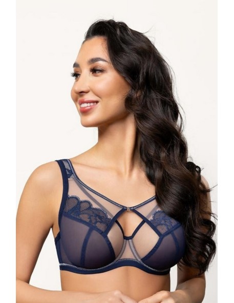 Bra soft saanvi k758/1 navy blue Gorsenia