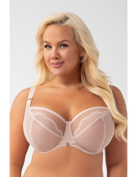 Soft underwired bra Ida Gorsenia K900 beige 