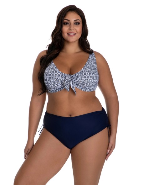 Two-piece swimsuit high waist soft cups 615/24