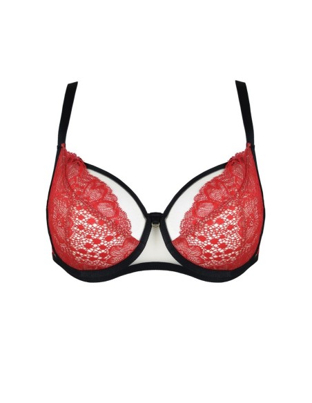 Biustonosz julia soft 19229 red Mediolano