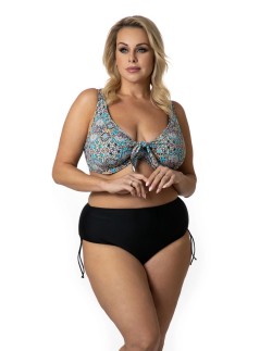 Dwuczęściowy kostium kąpielowy plus size modelujący 615/44