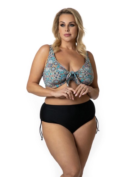 Dwuczęściowy kostium kąpielowy plus size modelujący 615/44