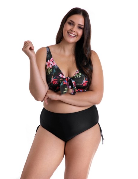 Two-piece swimsuit with underwires, high waist panties 615/34