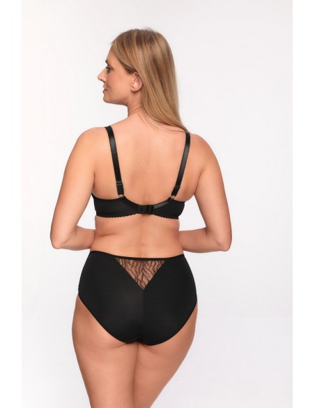 Biustonosz semi-soft sabina 1301 czarny Gaia