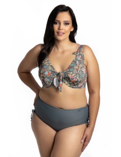 Dwuczęściowy strój kąpielowy modelujący plus size 615/38