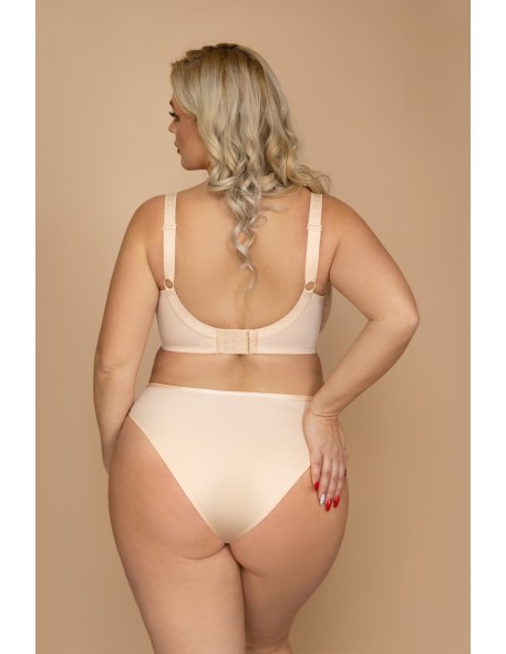 Biustonosz miękki Krisline Betty half cup beżowy 