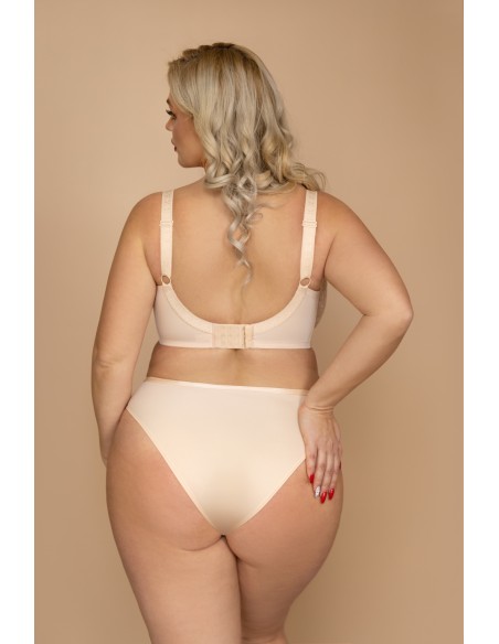 Biustonosz miękki Krisline Betty half cup beżowy 