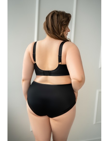 Biustonosz miękki Krisline Betty full cup czarny 