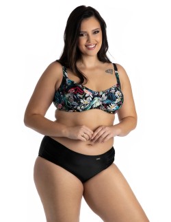 Strój kąpielowy dwuczęściowy z wysokim stanem plus size...