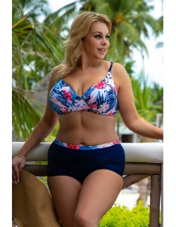 Two-piece swimsuit with spodenkami 430/06 2