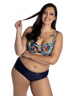 Wyszczuplający kostium kąpielowy dwuczęściowy plus size...