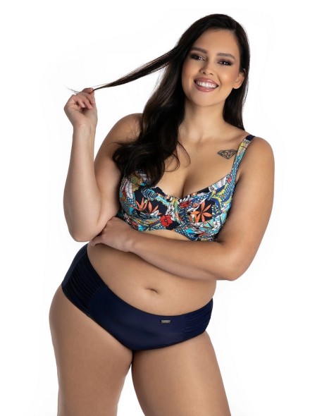 Slimming two-piece plus size swimsuit 530/3
