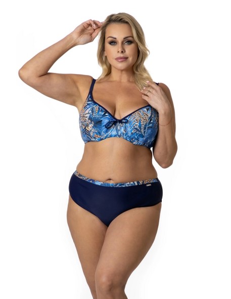Two-piece swimsuit with underwires 372/07