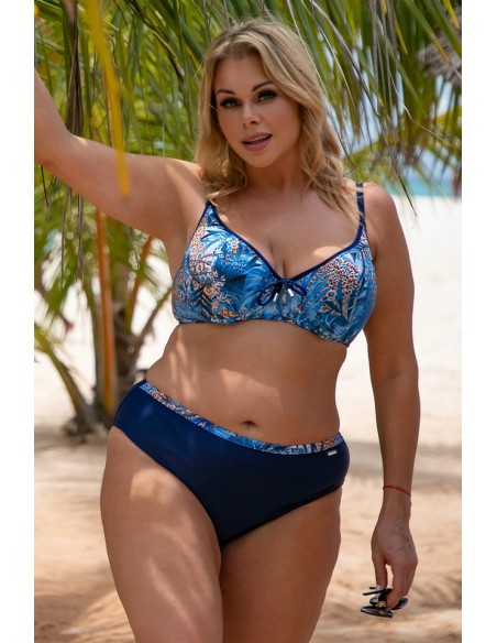 Strój kąpielowy dwuczęściowy z fiszbinami 372/07