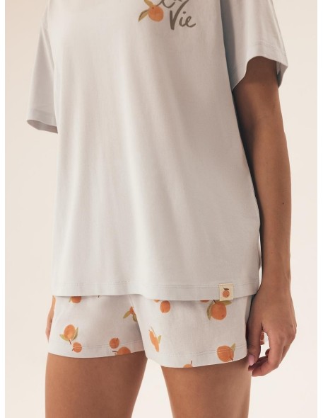 Pajamas women's naranja 42684 ss25 Henderson