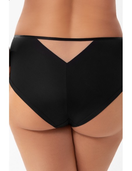 Gorsenia K903 Daniela women's high-waisted briefs black