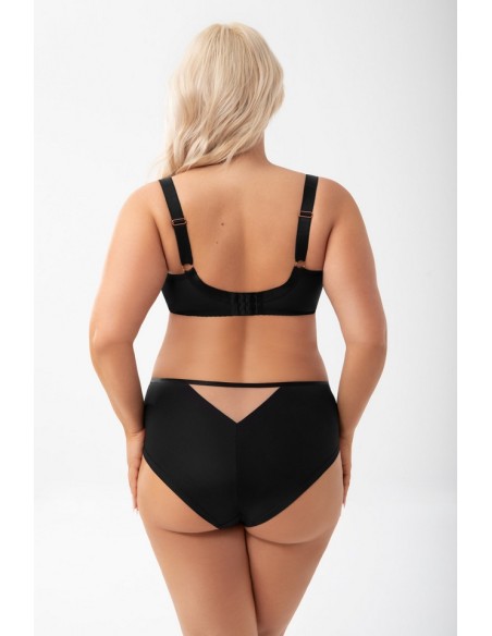 Gorsenia K903 Daniela women's high-waisted briefs black