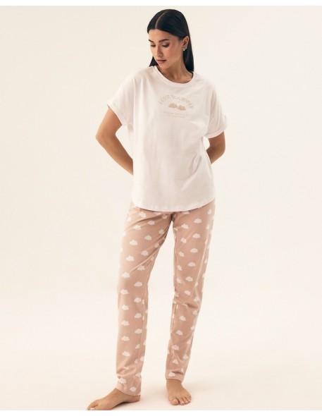 Pajamas women's 42646 nubes ss25 Henderson