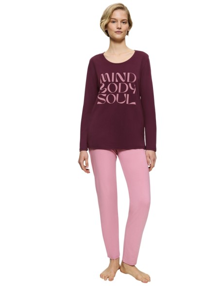 Women's pajamas Triumph Sets PK LSL X violet 