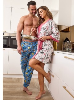 Bathrobe ladies' dr 742/320 vivian 3 Cornette 2