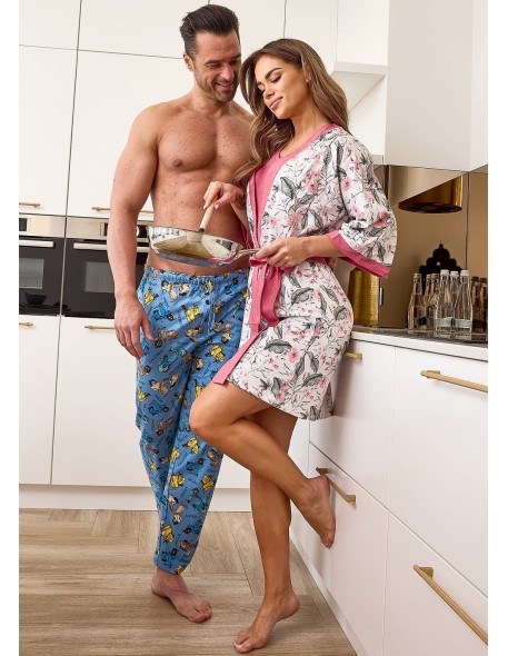 Bathrobe ladies' dr 742/320 vivian 3 Cornette