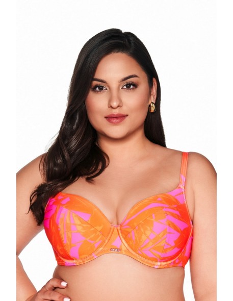 Biustonosz kąpielowy sk 214 tangerine maxi Ava