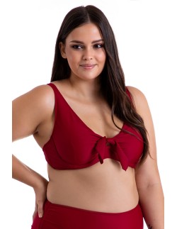 Stanik kąpielowy z fiszbinami plus size 615B/02