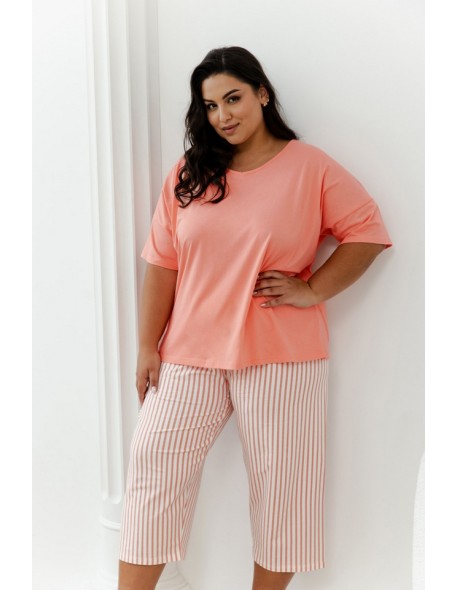 3376 pajamas women's eloise 4xl-6xl Taro