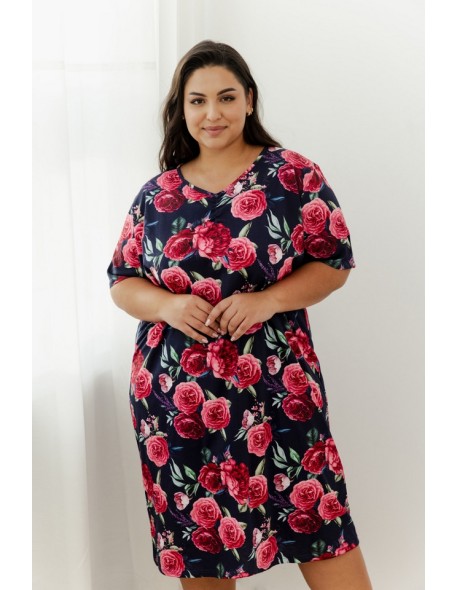 3358 shirt women's claire 2xl-3xl Taro