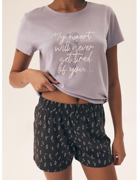 Piżama damska naturaleza 42893 ss25 Henderson