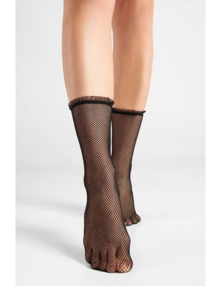 Knee women's fishnet stockings Fiore Bea
