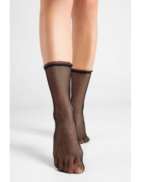Knee women's fishnet stockings Fiore Bea