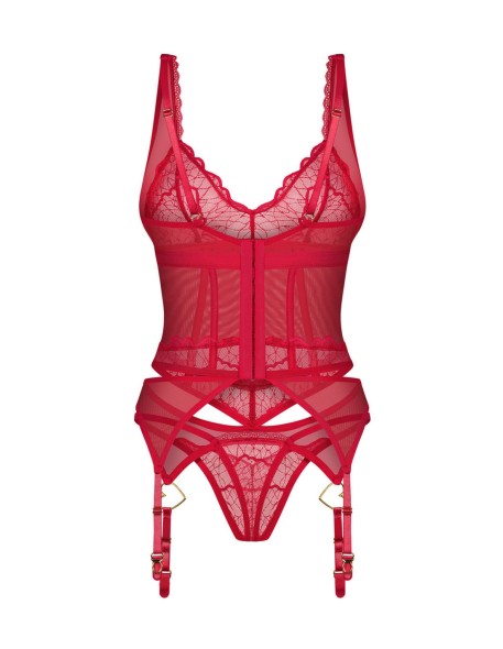 Cupide desir corset and thongs Obsessive