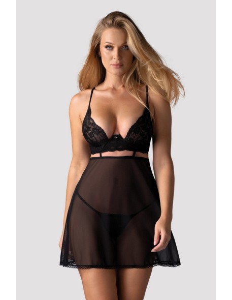 Nutris babydoll i stringi Obsessive