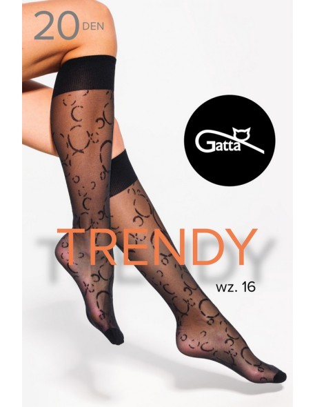 Trendyline knee socks - 16 knee women's Gatta