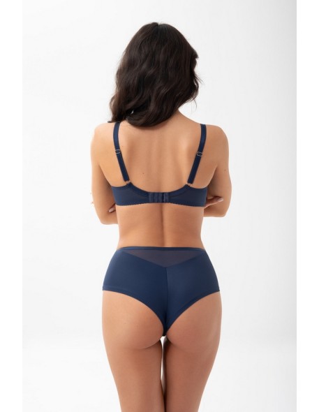 Gorsenia K910 Narcisa lacy soft bra navy blue