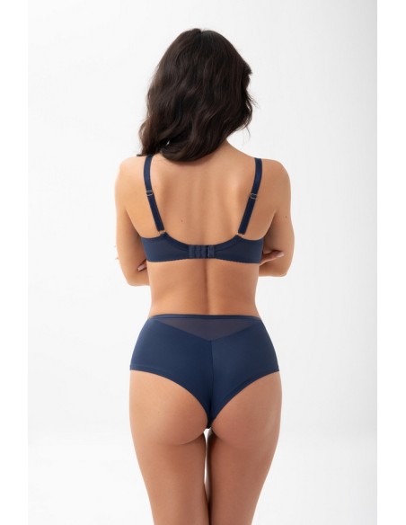 Gorsenia K910 Narcisa lacy soft bra navy blue