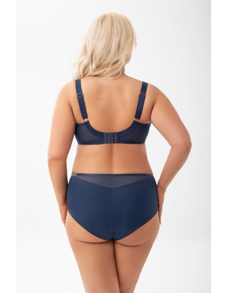 Gorsenia K910 Narcisa lacy soft bra navy blue