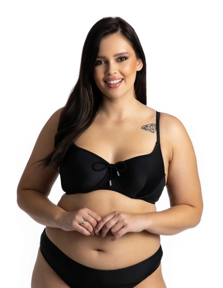 Bra bathing black padded 772/05