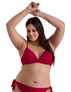 Swimsuit bra push-up, red 196B/02