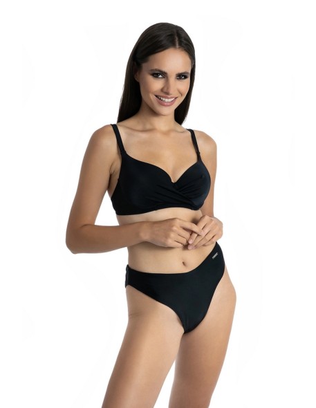 Black high waist swim briefs 272/05