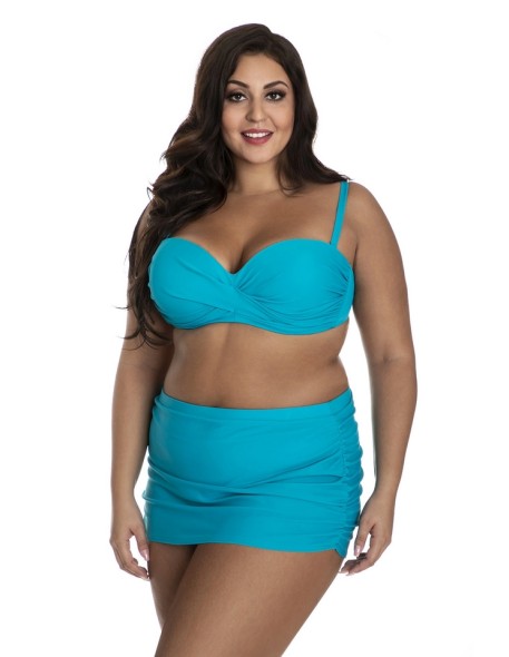 Three-piece swimsuit with skirt 614/03