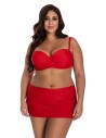 Three-piece swimsuit with skirt 614/01